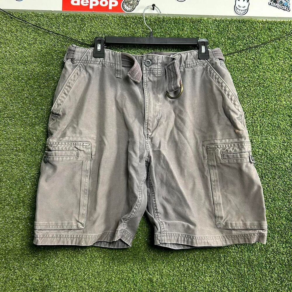 Ripzone Men's Grey and Khaki Shorts